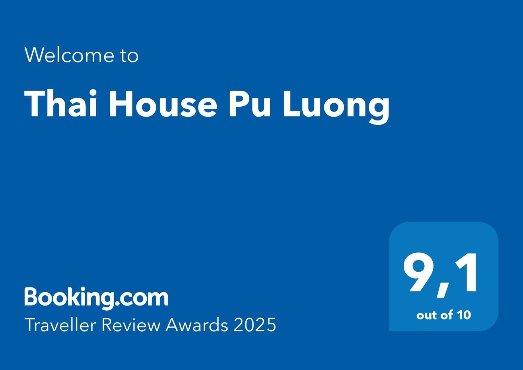 Thai House Pu Luong - Century Old Stilt House With Terrace Views Huong Ba Thuoc Luaran gambar